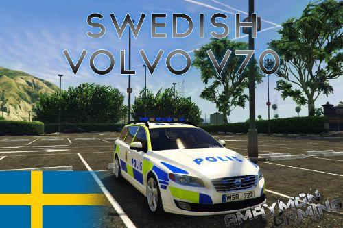 Swedish Police Volvo V70